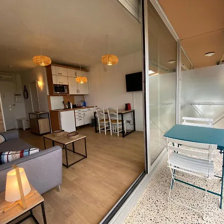 06n - Joli Studio - Piscine - Tennis - Clim - Proche Mer 圣罗兰度瓦